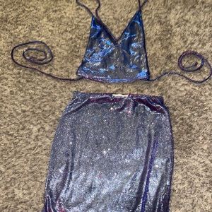 Sparkly two piece
